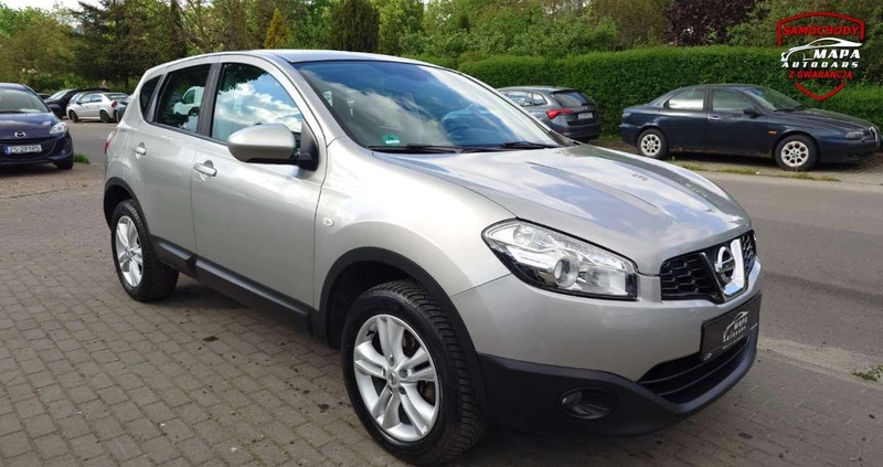 Nissan Qashqai cena 36800 przebieg: 172293, rok produkcji 2013 z Sompolno małe 154